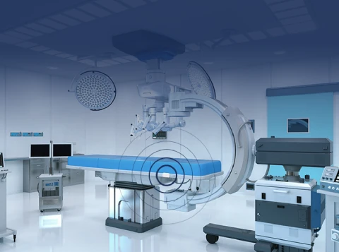 Ambiente hospitalar moderno